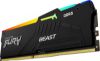  Зображення Пам'ять DDR5  32GB  5200MHz PC5-41600  (Kit of 2x16GB)  Kingston FURY Beast RGB) 